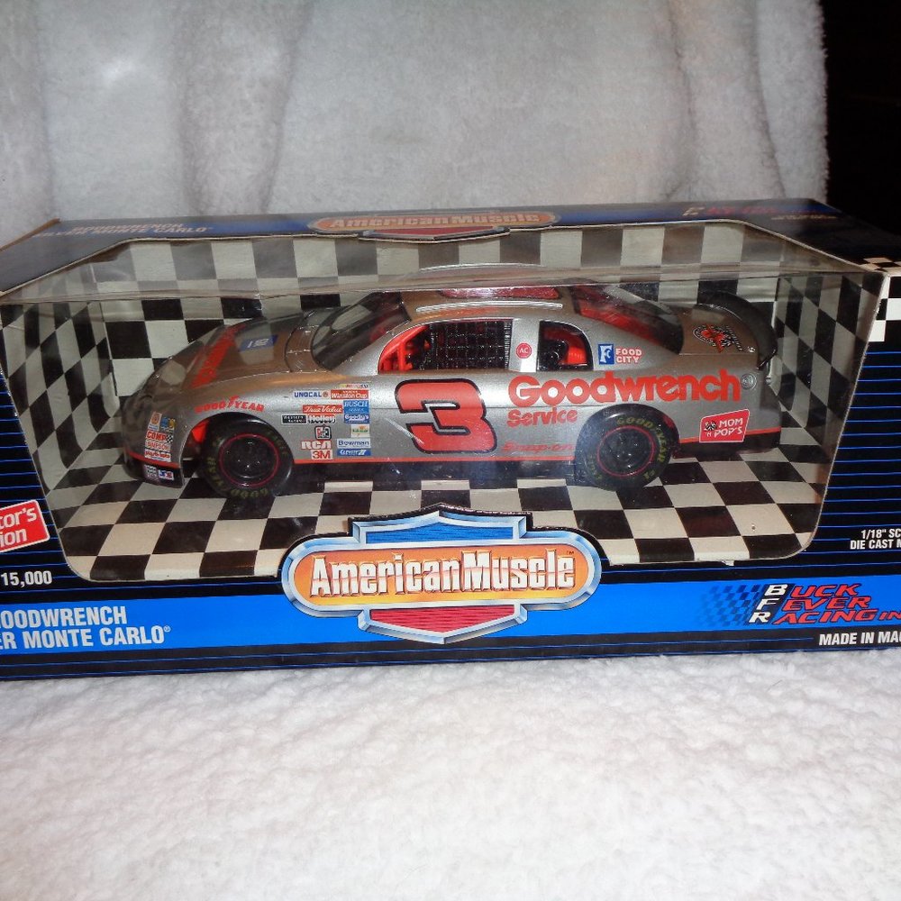 Dale Earnhardt Winston Select Silver Collectible